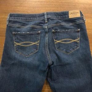 Ambercrombie & Fitch bootcut distressed jeans
